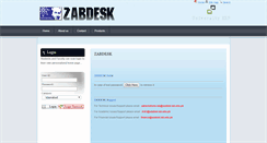 Desktop Screenshot of espringzabdesk.szabist-isb.edu.pk